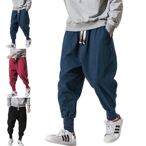 Men harem pants - men's,