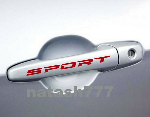 Sport door handles vinyl decal - sport,