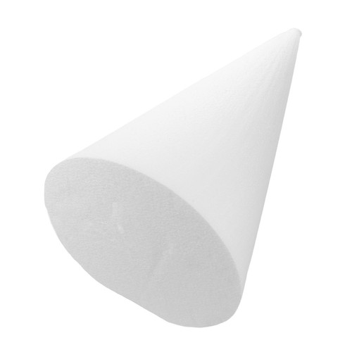 Craft foam cone 8x7 9 - cone:, inch