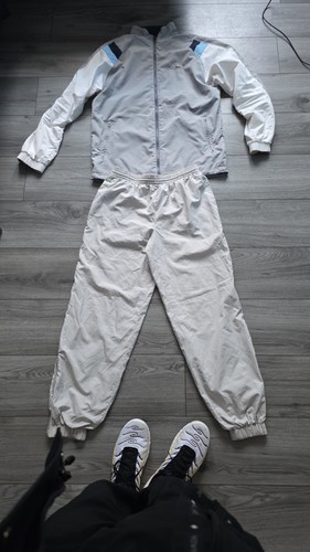 Grey rare lacoste tracksuit - rare,
