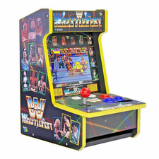 Home Arcade Game Machine WWE Wrestling Four Games Retro Graphics Joystick Button