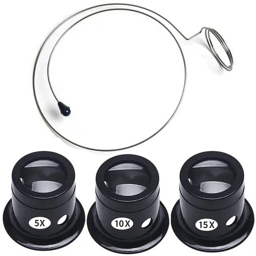 Eyeglass loupe headband - 4x,