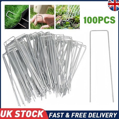 100 pins silver artificial - pins,