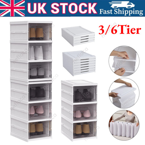 Clear plastic shoe storage - clear,
