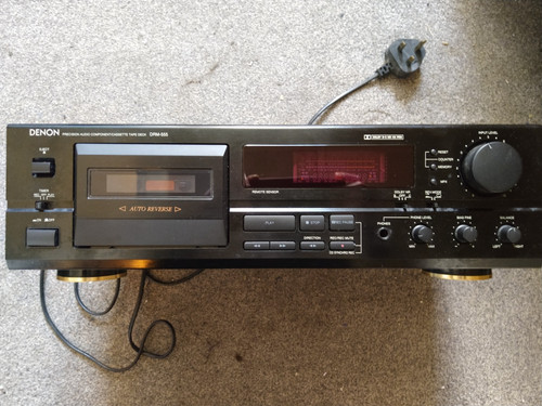 Denon drm 555 stereo cassette - denon, drm-555