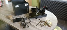 RARE 1951 NICE SINGER 221K BRIEFCASE SEWING MACHINE 