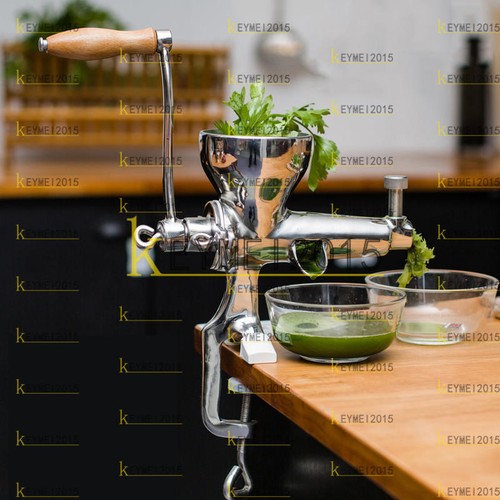 Stainless steel slow juicer - slow,
