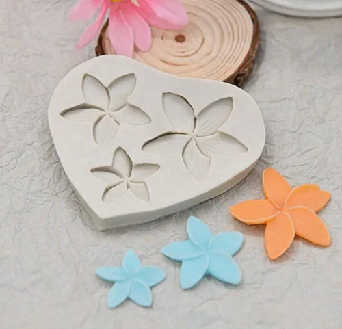 Flowers silicone fondant - silicone,