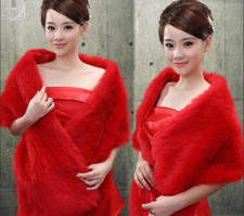 New White Faux Fur Wrap Jacket