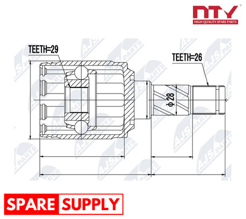Joint kit drive shaft - shaft, for