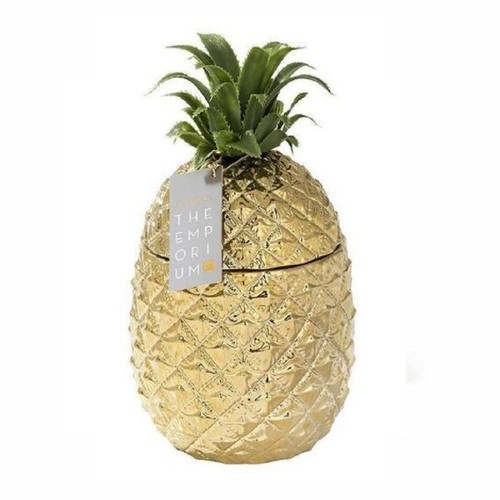 Ice bucket golden - bucket:, pineapple