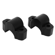 Black Motorcycle Handle Bar