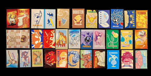 Pokemon kanto sticker dai - sticker,