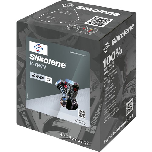 Silkolene twin 20w 4 - silkolene, v-twin