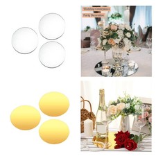 3x Round Mirrors for