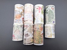 Vintage style washi tape set