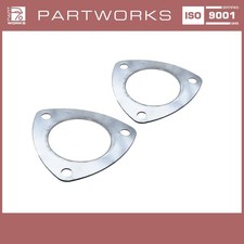 2x gasket middle silencer for