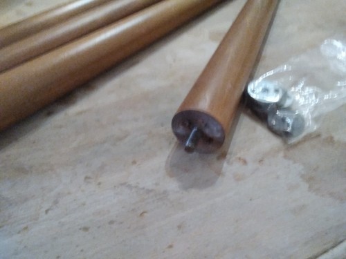 Set retro stained - 4, beech