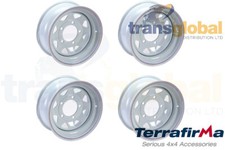 White Modular 7x16 Steel Road