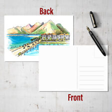 250 gsm Plain White Post Cards