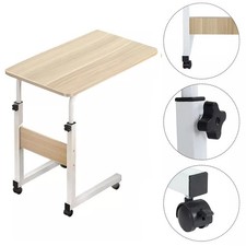Over Bed Table Height Adjustable Mobile Hospital Overbed Aid Chair Laptop Tray .