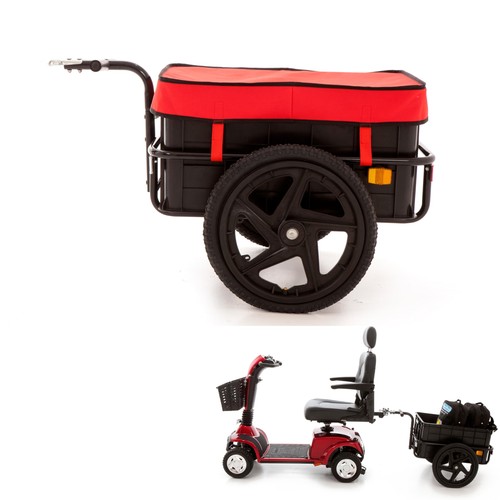 Mobility scooter cargo trailer - scooter,