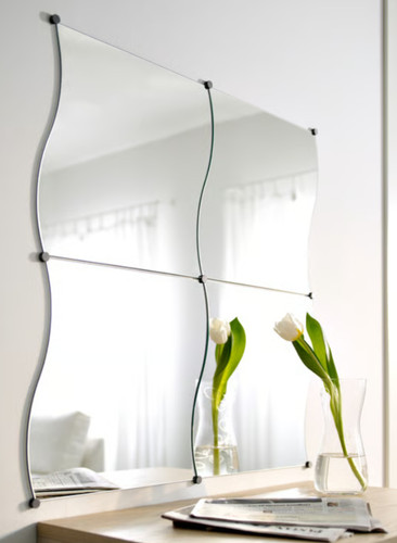 Ikea krabb glass - glass, curvy