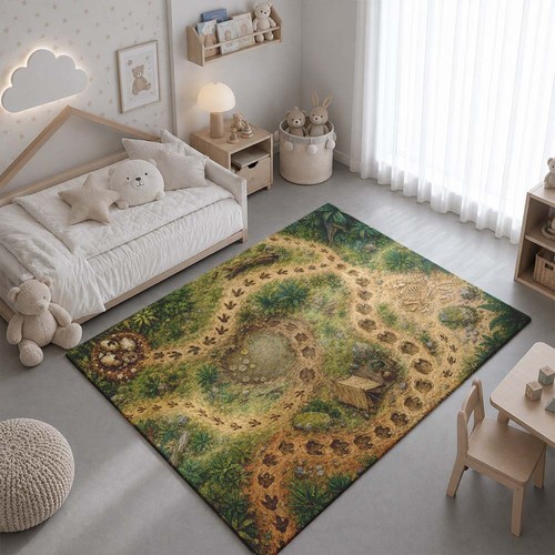 Dinosaur footprints kids - dinosaur,