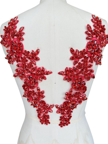Handmade rhinestones lace - handmade,
