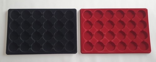 Coin tray with plastic - tray, cover