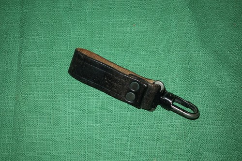 Vintage police black leather - vintage,