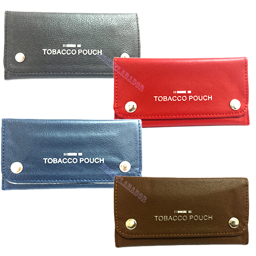 Soft leather tobacco pouch - pu,