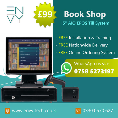 Touchscreen pos cash - 15",