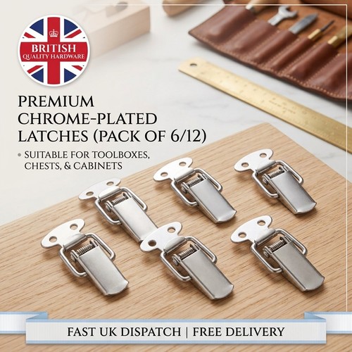 12pcs toggle latches - 6/12pcs, spring
