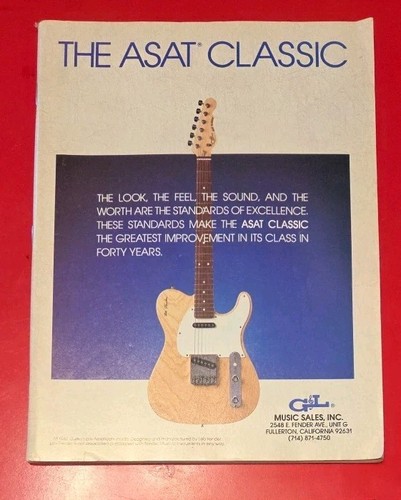 The asat classic guitar - classic, g&l