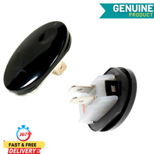 Genuine Whirlpool Black Gas Hob Oven Push Start Ignition Spark Switch Button