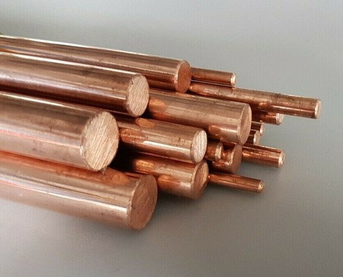 Copper round bar rod - copper,