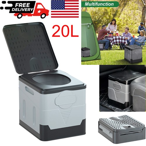 20l portable folding toilet - 20l,