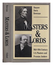 Bowman, Shearer Davis. Masters & Lords : mid-19th-Century U.Jardinières Et Prus