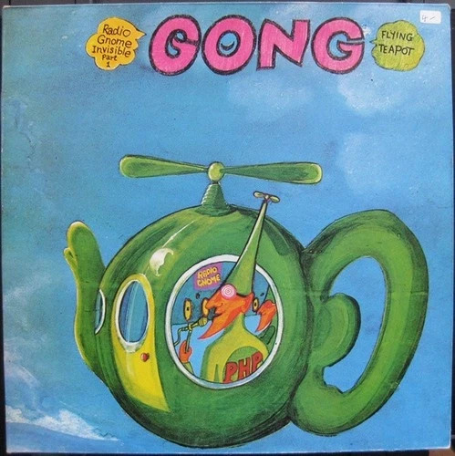 Gong flying teapot - gong-, (radio