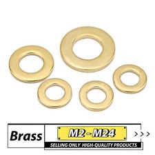 Solid Brass Flat Washers To