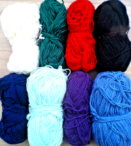 Aran yarn joblot - bundle, mixed