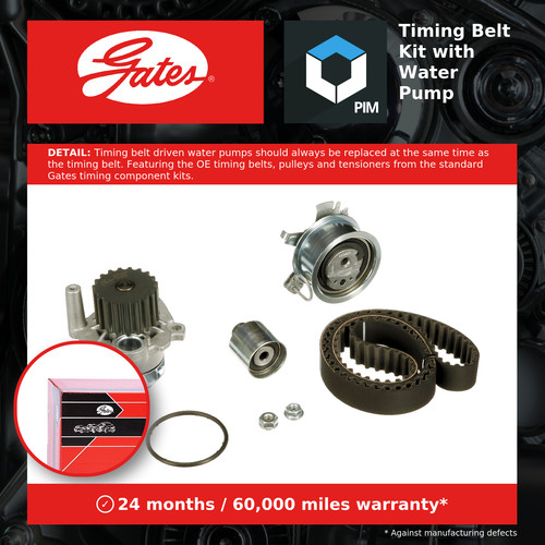 Timing belt water pump - timing,