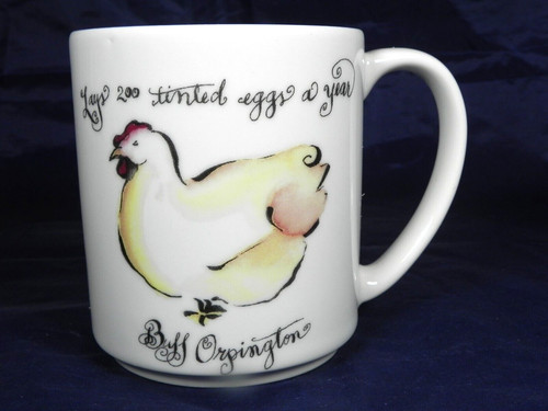 Chicken buff orpington ceramic - orpington,