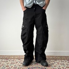Cyberdog London Proton Parachute Cargo Pants Size L