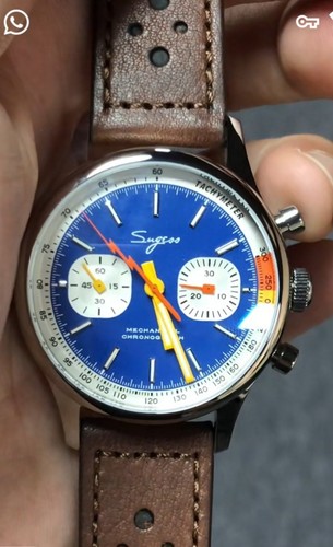 Sugess 1963 panda watch mens - sugess,