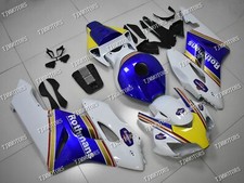 For 04-05 CBR1000RR Rothmans White Blue ABS Injection Mold Bodywork Fairing Kit
