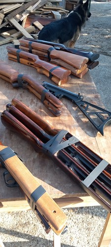 Large job lot gun - lot, of