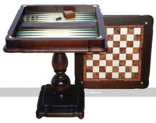 Italfama Beech Chess Table