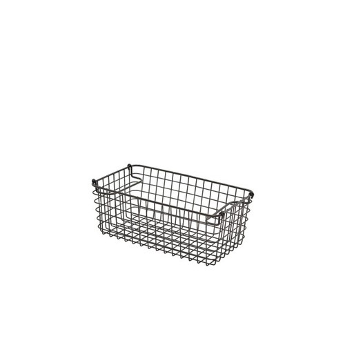 Black wire display basket for - basket,